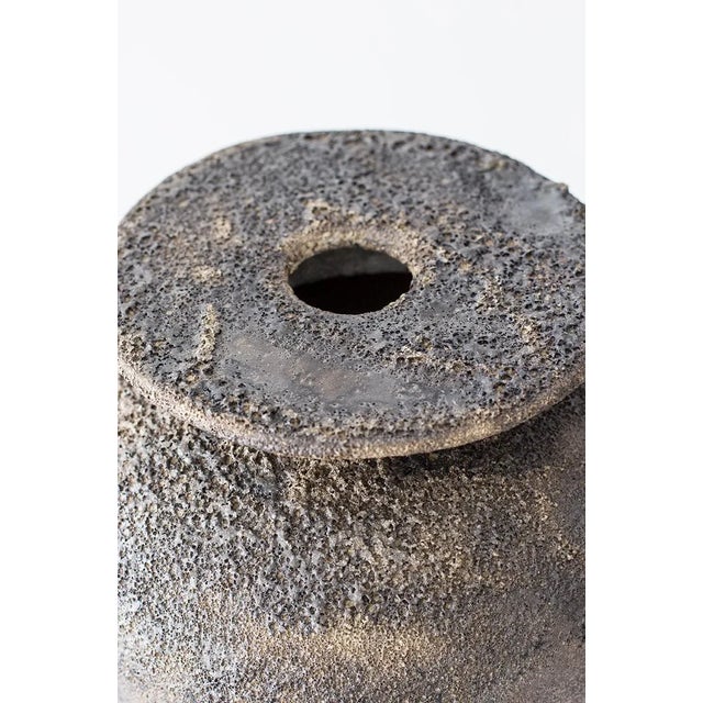 Isolated N.7 Stoneware Vase by Raquel Vidal and Pedro Paz For Sale - Image 6 of 7