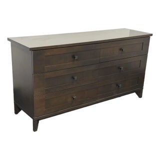 Contemporary Six Drawer Dresser For Sale