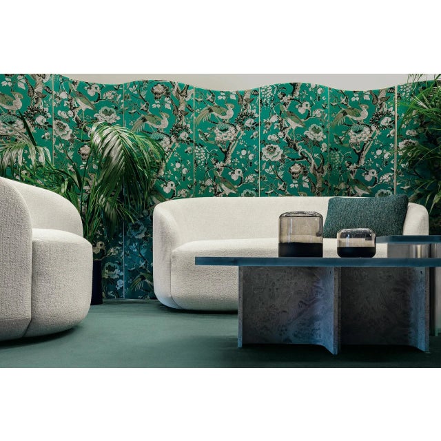 Wood Grey Elm Burl Veneer & Resin Fossil Coffee Table by Daniel Nikolovski & Danu Chirinciuc for KABINET, 2019 For Sale - Image 7 of 8