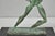 Metal Mid 20th Century Estelle Goodman Brutalist Mid Century Modern Bronze Dancing Man Sculpture For Sale - Image 7 of 15