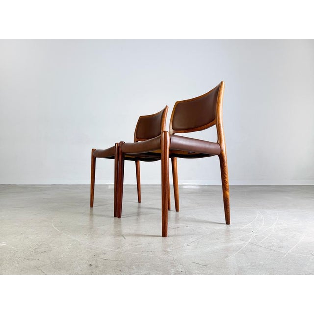 Set of Chairs by Niels Otto Møller For Sale - Image 4 of 13