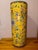 Ceramic Monumental Chinese Yellow-Ground Enameled Porcelain Floor Vase With Shou Longevity Symbol, 19th Century. For Sale - Image 7 of 8