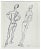 Antoine Mayo, Figure, Original Drawing, Mid 20th-Century For Sale