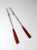 Vintage Painted Wooden Oars Pair For Sale - Image 10 of 11
