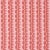 SAMPLE - Schumacher X Drusus Tabor Dagger Stripe Fabric In Red On Pink For Sale