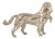 Large Midcentury English Silverplate Hunting Dog / Setter For Sale