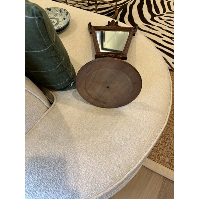 English Treenware Table Mirror / Vanity Mirror on Stand For Sale - Image 10 of 12