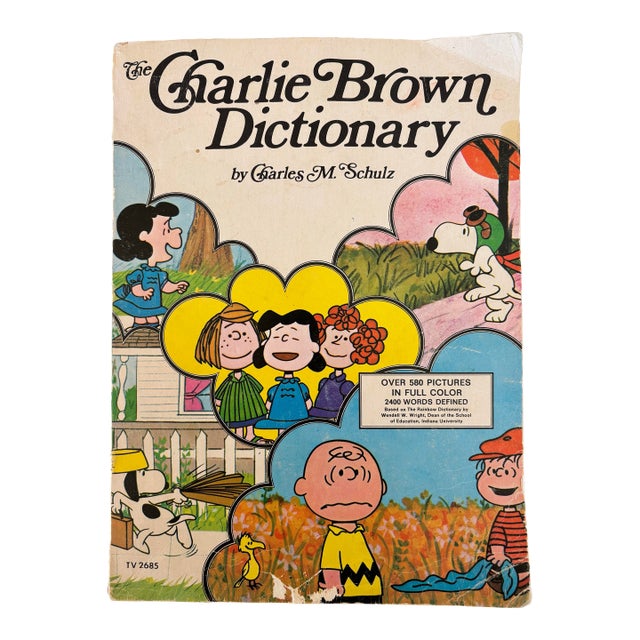 Charlie Brown Dictionary 1975 First Edition/Printing Paperback by Charles M. Schulz For Sale