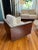 Mid 20th Century Mid-Century Modern Case Walnut and Chenille Armchair For Sale - Image 5 of 11