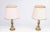 Hollywood Regency Brass Table Lamps, USA, 1970s, Set of 2 For Sale - Image 6 of 10