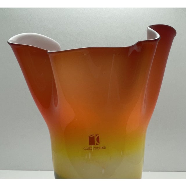 Vintage Vase by Carlo Moretti, 1990s For Sale - Image 15 of 17