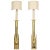 Jules Leleu Style Brass Sconces - a Pair For Sale - Image 13 of 13
