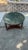 Vintage French Empire Neoclassical Style Mahogany Green Marble TopCoffee Table For Sale - Image 13 of 13