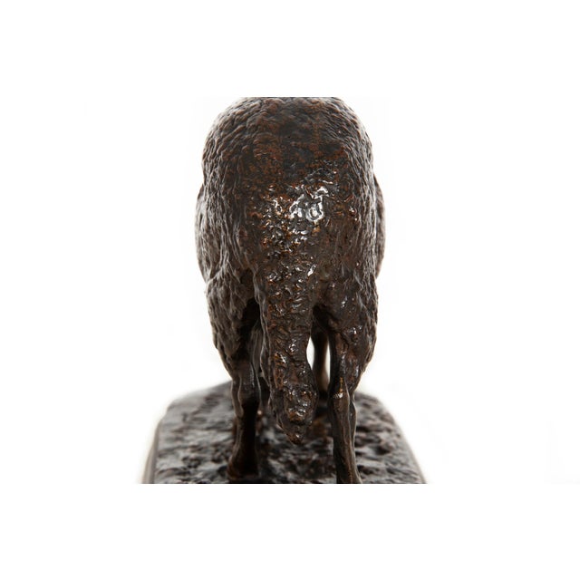 Authentic Lifetime Bronze Sculpture of “Grazing Ewe” by Rosa Bonheur Ca. 1860s For Sale - Image 15 of 18