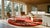 Red Exceptional Red Color With Delicate Floral Design Antique Round Chinese Art Deco Rug For Sale - Image 8 of 10