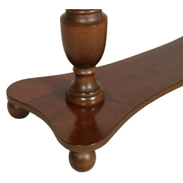 Art Deco Coffee Table in Walnut For Sale - Image 3 of 5