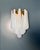 Vintage Opaline Glass Petals Drop Wall Sconces, 1990, Set of 2 For Sale - Image 18 of 18