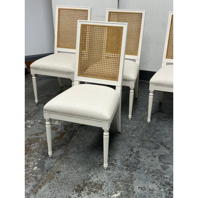 Woodbridge Furniture Woodbridge Furniture Colette Dining Chairs, Set of Four For Sale - Image 4 of 12
