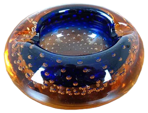Italian Murano Glass Bowl, 1960s