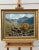 Green Vintage Oil Painting of the English Lake District by Modern British Landscape Artist, 1986 For Sale - Image 8 of 13