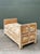 Wood Vintage Crushed Velvet Tufted Bench For Sale - Image 7 of 12