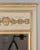 Louis XVI Style Trumeau Mirror, Painted Pine Frame, Gilded Trim, 1900s For Sale - Image 4 of 12