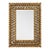 Ornate Gilt & Antiqued Mirror For Sale