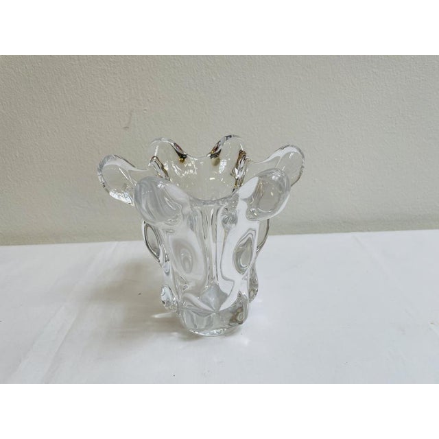 Handmade Crystal Glassware by Art Vannes, France, 1950s For Sale - Image 6 of 6