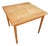 Square Teak Dining Table With 2 Leaves For Sale
