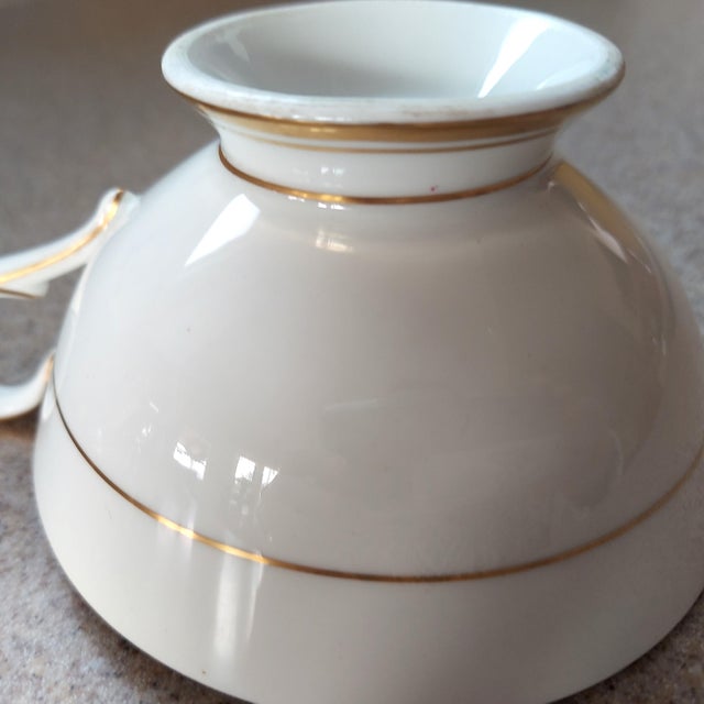 Mid 20th Century Vintage Aynsley Bone China Cabbage Rose Tea Cup and Saucer- 2 Pieces For Sale - Image 5 of 15