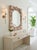 Vintage Handcrafted Coastal Seashell & Starfish Wall Mirror For Sale - Image 9 of 12