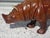 Vintage Leather Rhinoceros, India, 1950s For Sale - Image 4 of 14