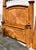 Vtg. Queen Size Wood Tuscan Style Complete Bed W/Rails For Sale - Image 9 of 17