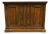 Drexel Furniture Walnut Italian Neoclassical Tuscan Style 60" Slide Top Server Buffet For Sale