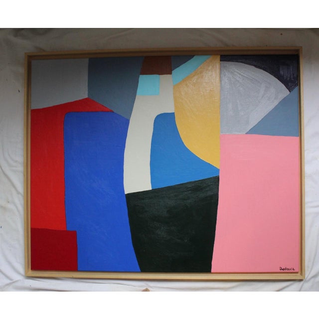 Early 21st Century Bodasca, Colorful Abstract Composition No. 4, 2026, Acrylic on Canvas For Sale - Image 5 of 13