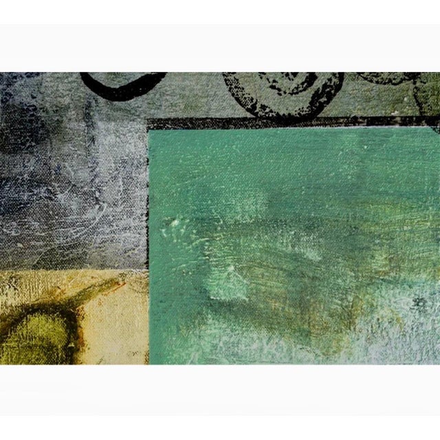 Contemporary Cheryl Warrick, Abstract Mixed Media Painting African American Woman Artist Cheryl Warrick, 1999 For Sale - Image 3 of 18