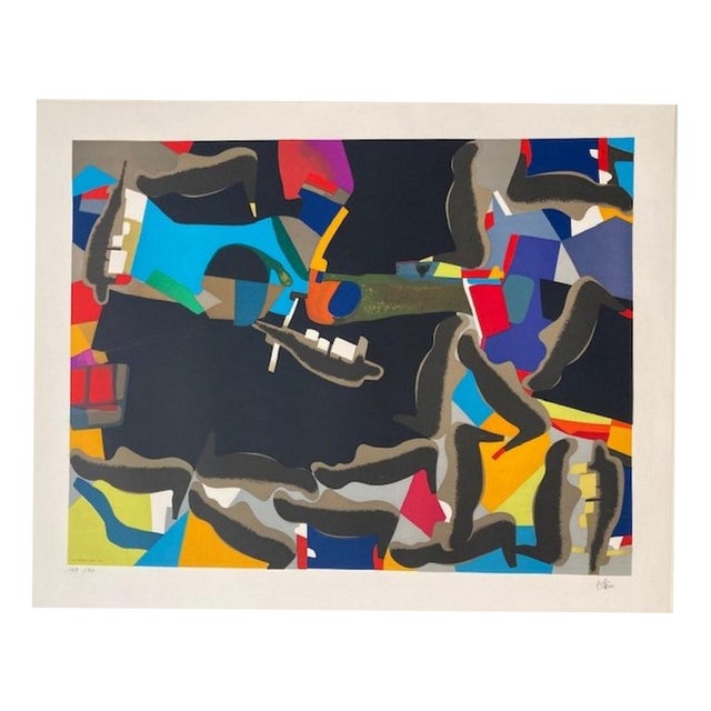 Maurice Estève, Rivanoir, 1969, Lithograph For Sale