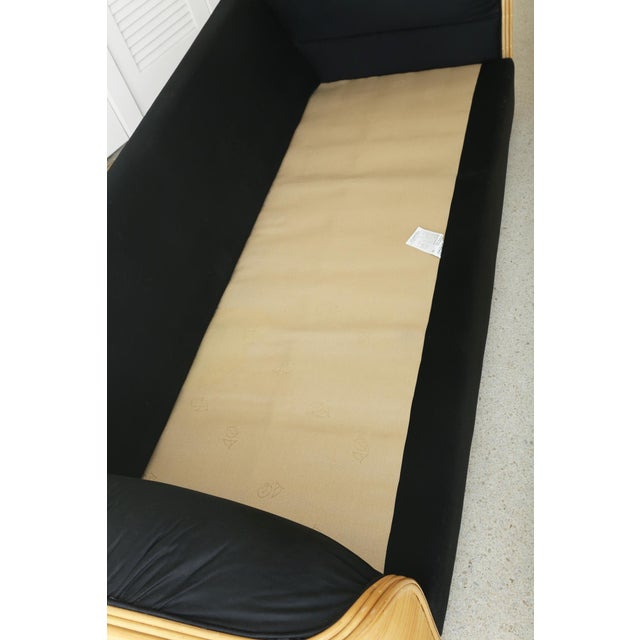 Late 20th Century Pencil Reed Three Seat Sofa For Sale - Image 14 of 16