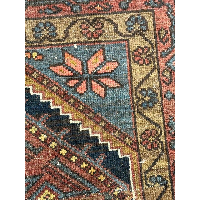 Mid-Century Tribal Kurdish Rug, 1940s For Sale - Image 9 of 18