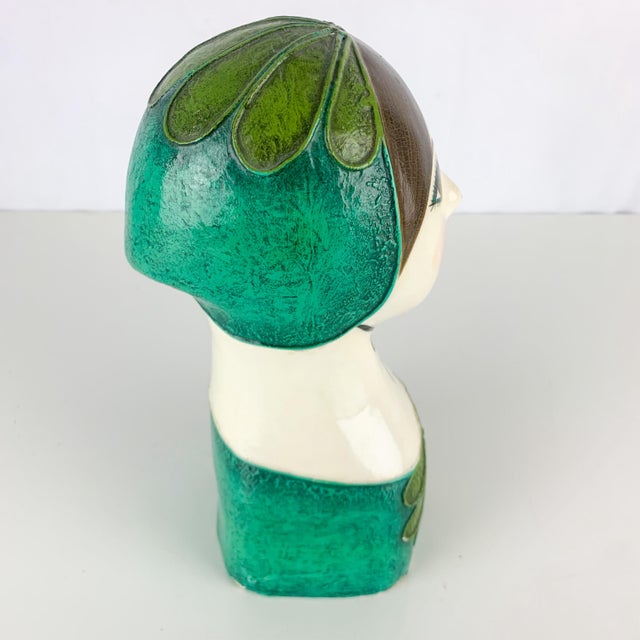 Wonderful vintage handmade Mexican folk art paper mache lady figure - signed on bottom - #3M Capistrano Mexico. Love the...