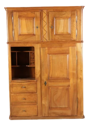 Antique Biedermeier Buffet in Walnut, 1820
