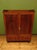Antique Irish Linen Press Cabinet from Merrion Castle For Sale - Image 9 of 18