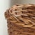 Mid-20th Century Rustic European-Style Wicker Wastepaper Basket For Sale - Image 4 of 16