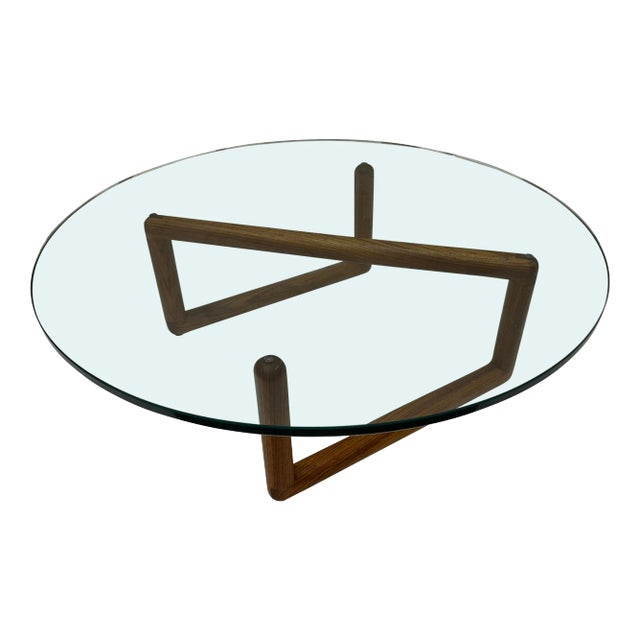 Richard Kagan Zebra Wood Coffee Table For Sale