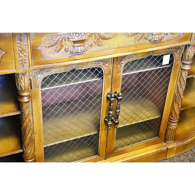 Carved Antique English Credenza Chairish