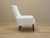 Wood Danish White Armchair, 1970s For Sale - Image 7 of 10