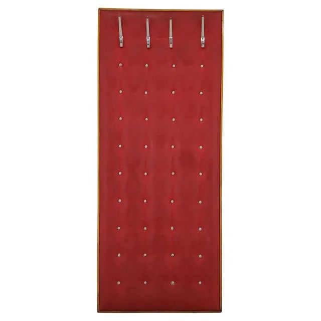 Coat Rack Panel, Czechoslovakia, 1970s For Sale - Image 10 of 10