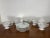 Abstract Vintage Wawel Poland Porcelain Tea Cup Saucer Set 5 Floral Gold Trim - 10 Pcs For Sale - Image 3 of 18