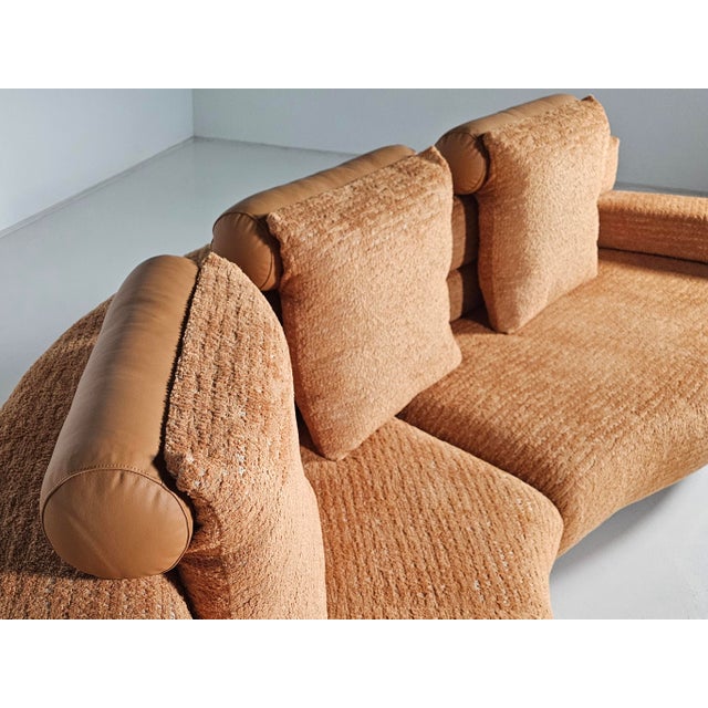 Sculptural Sofa from Wiener Werstätte, 1980s For Sale - Image 11 of 12