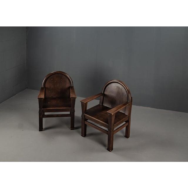 Armchair with Soul in Pinewood, 1940s For Sale - Image 15 of 18